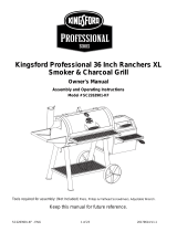 Kingsford SC2263901-KF User manual