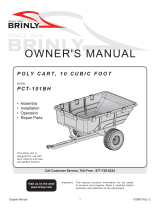 Brinly-Hardy PCT-101BH User manual