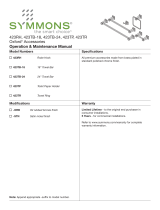 Symmons Industries 423TB-24 Installation guide