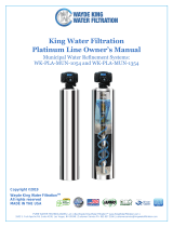 WAYDE KING WATER FILTRATION WK-PLA-MUN-1354 Owner's manual