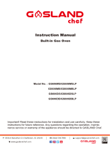LEGEND CHEF GS606DSLC-NG User manual