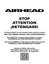 Airhead AHRE-12 Operating instructions