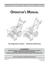 Yard Machines 31AH65FH700 User manual