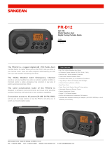 Sangean PR-D12 User manual