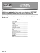 Maytag MER8800HK Operating instructions