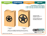 OWT Ornamental Wood Ties 16624 Operating instructions