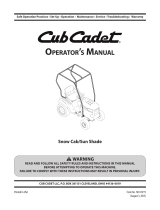 Cub Cadet 19A30022100 User manual