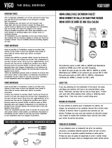 Vigo VG01009MBK1 Installation guide
