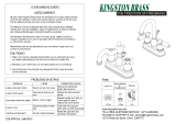 Kingston Brass HKB1606PL Installation guide