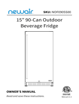 NewAir NOF090SS00-REM User manual