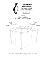 Gazebo Penguin 43224-32 User manual