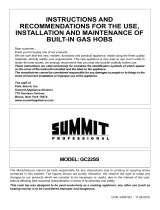 Summit  GC22SS  User manual