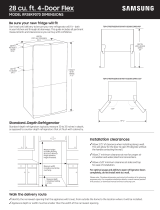 Samsung RF28K9070SG Installation guide