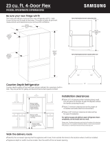 Samsung RF23M8570SG/AA Installation guide