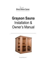 Almost Heaven Saunas AHGSN4PRU Installation guide