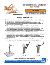 Roof Zone 10087 Operating instructions