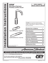 American Standard 250B105.002 Installation guide