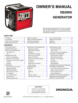 Honda EB2800i User manual