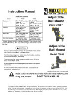 MaxxHaul 70067 User manual