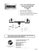 Reese Towpower 37042 Operating instructions