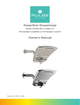PULSE Showerspas PowerShot Showerhead Installation guide