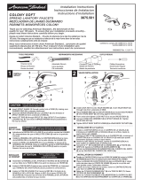 American Standard 3875.501.295 Installation guide