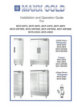 Maxx Cold MCR-23FD Installation guide