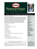 Glidden Porch and Floor PF8010-01 User manual