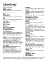 CABINET RESCUE DT43 User manual