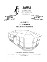 Gazebo Penguin 41218-12 User manual