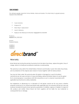 Directbrand DB1930ID User manual
