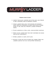 MURPHY LADDER ML11WH User manual