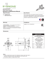 Symmons 3DIVBODYSRT Installation guide