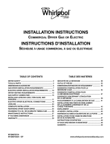 Whirlpool CEM2745FQ Installation guide