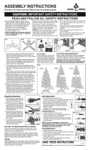 National Tree Company PESL3-307D-45 Operating instructions