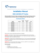 US Lighting Group BH4-110-35-C Installation guide