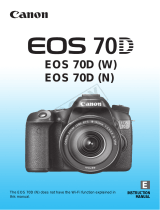 Canon EOS 70D(W) User manual