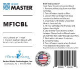 Home Master MF1CBL User manual