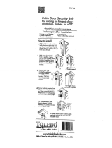 Toledo Fine Locks TDP02-W Installation guide