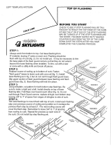 Western Skylights WSFL-L Operating instructions