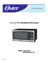 Oster OGCMJ411S2-10 User manual