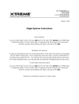 Xtreme XFC8-1015-WHT Operating instructions