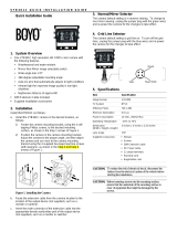BOYO VISION VTB301C User manual