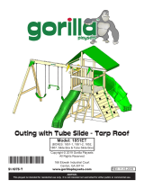 Gorilla Playsets Outing Tube Slide & Tarp Roof Operating instructions