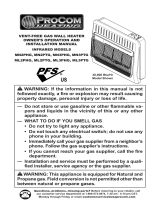 ProCom Heating 170410 User manual