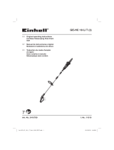 EINHELL GE-HC 18 Li T-Solo User manual