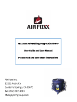 Air Foxx FR-1000a User manual