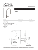 Rohl R7520SS Installation guide