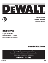 DeWalt DXGST227BC User manual