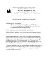 Mutual Industries 14899-0-150 Operating instructions